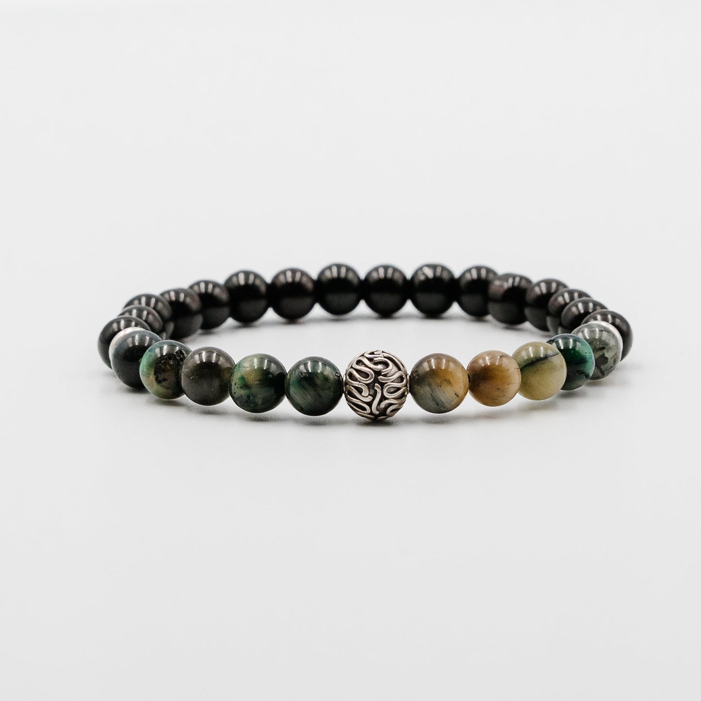 The Insight Imperium – sophisticated mens gemstone bracelet stack | Stone N Luxe
