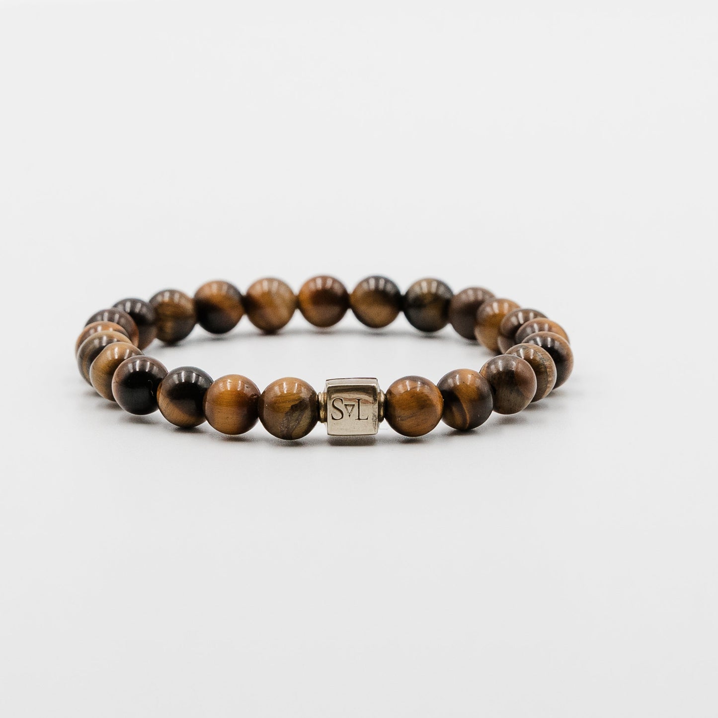Genesis of Courage Stack – tiger eye ruby zoisite bracelet stack detail | Stone N Luxe