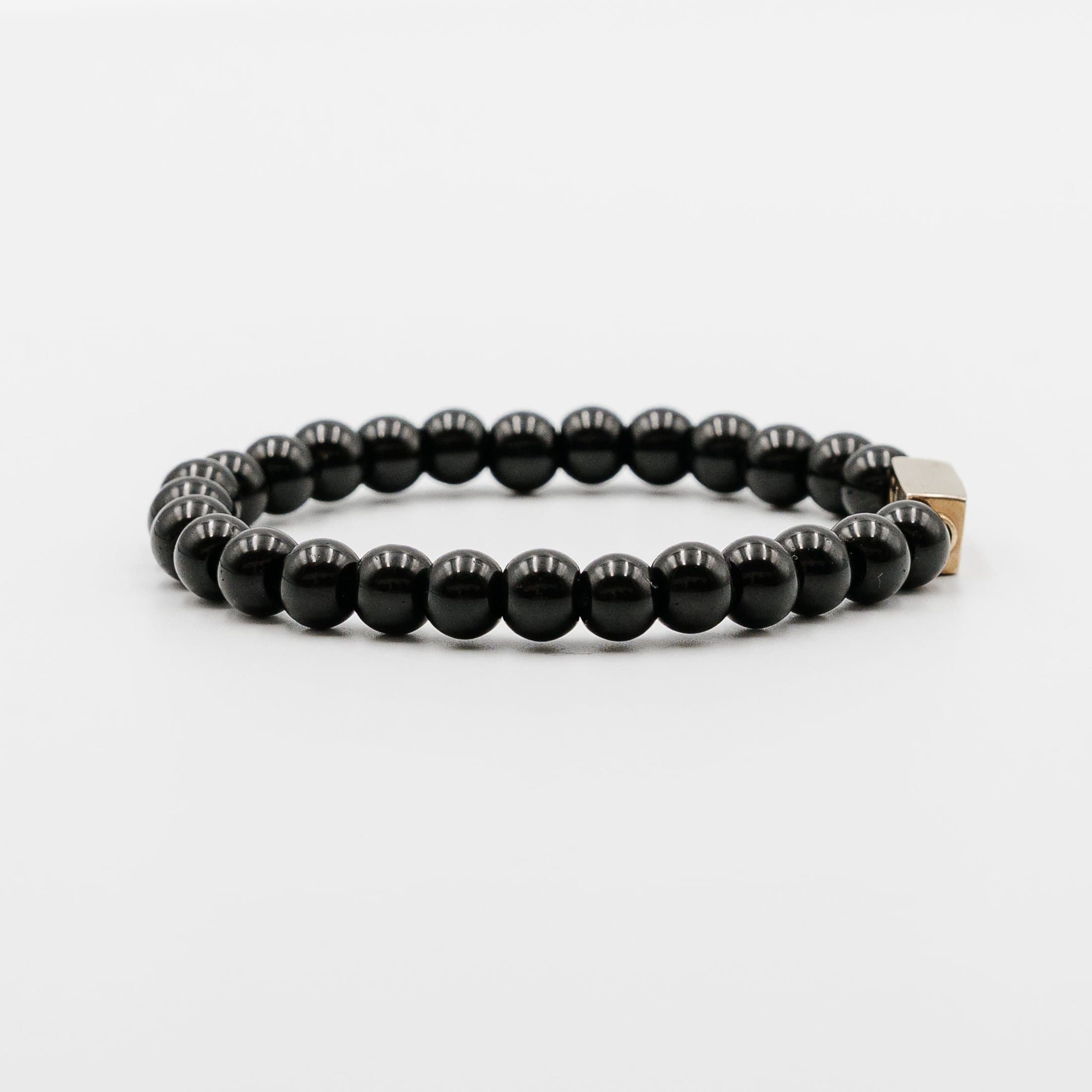 Black axis bracelet – productfoto