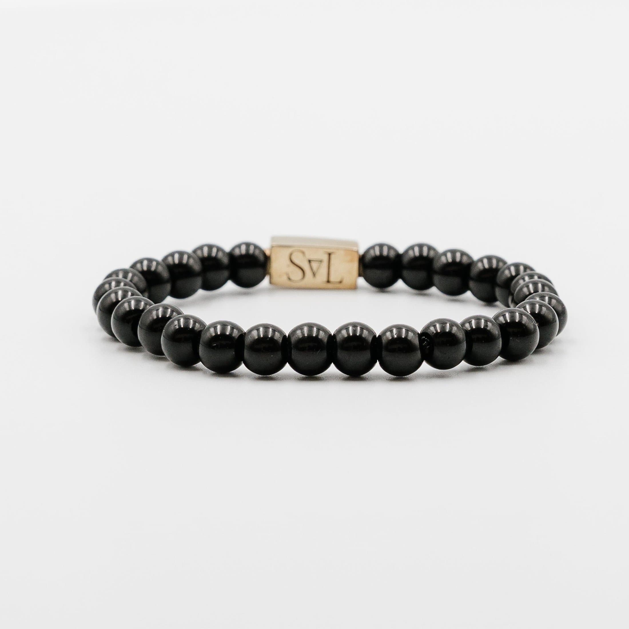 Black axis bracelet – productfoto