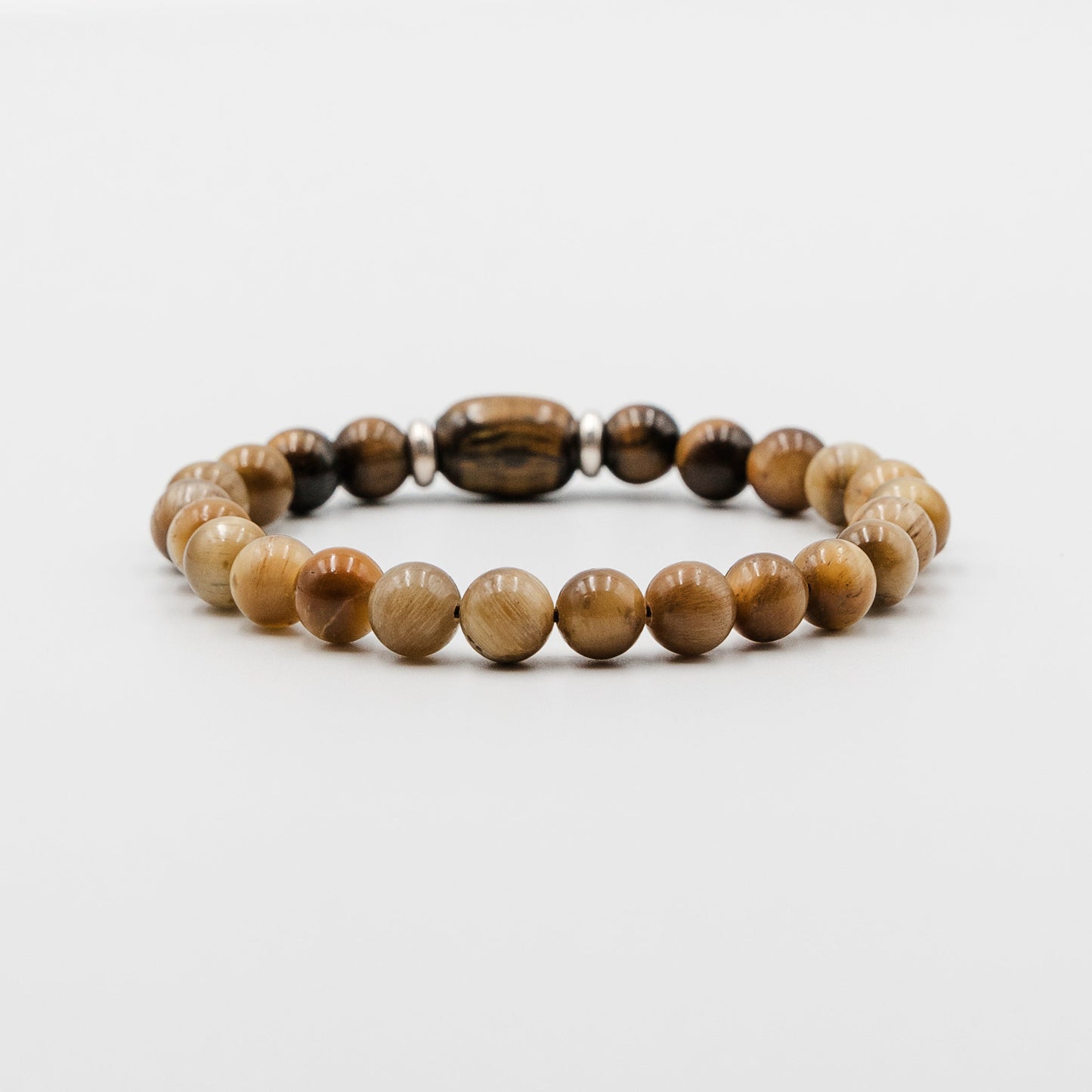 Prestige Tiger Bracelet – masculine energy mens gemstone bracelet | Stone N Luxe