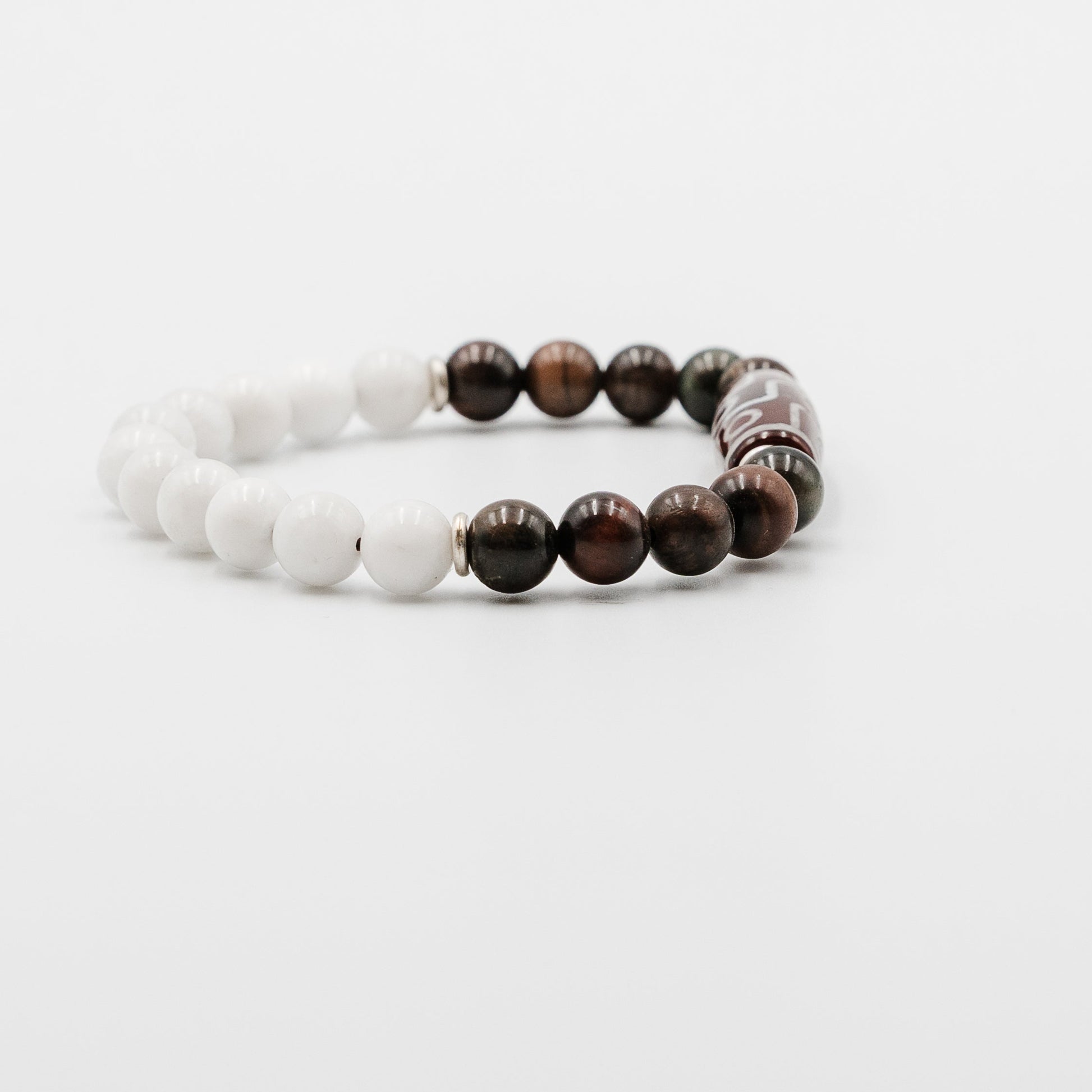 Eclipse Ritual Bracelet – spiritual gemstone bracelet worn on wrist | Stone N Luxe