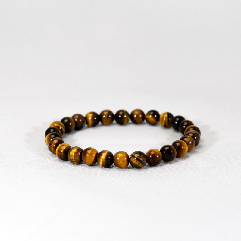 Tiger Reign Bracelet – Tiger Eye beaded mens bracelet | Stone N Luxe